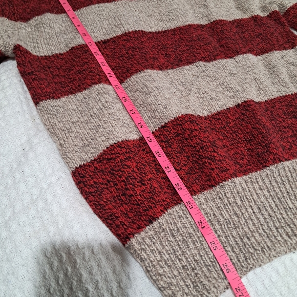 Vintage Environmental Clothing Co. Striped Wool Blend Sweater - Picture 4 of 11